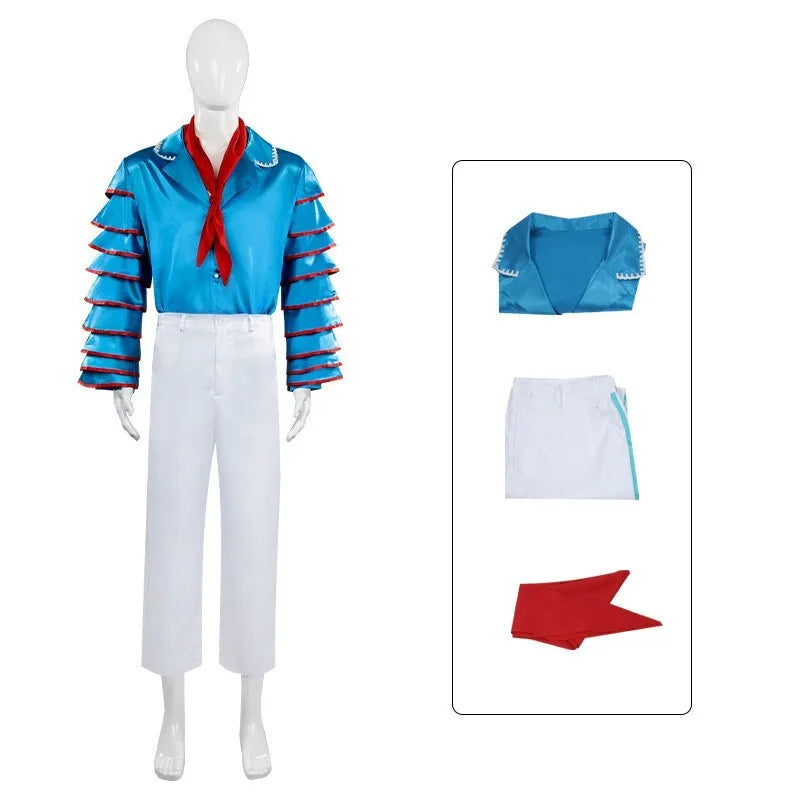Fulujiacos Jim Carrey Cosplay Costume — Yellow Stanley Ipkiss Outfit from The Mask