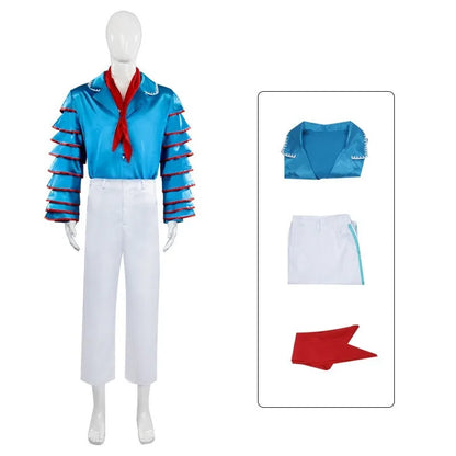 Fulujiacos Jim Carrey Cosplay Costume — Yellow Stanley Ipkiss Outfit from The Mask