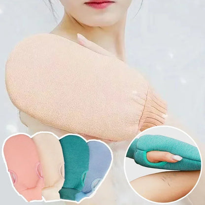 Exfoliating Shower Scrub Mitt – SPA Bath Glove for Peeling Dead Skin & Body Massage Cleaning