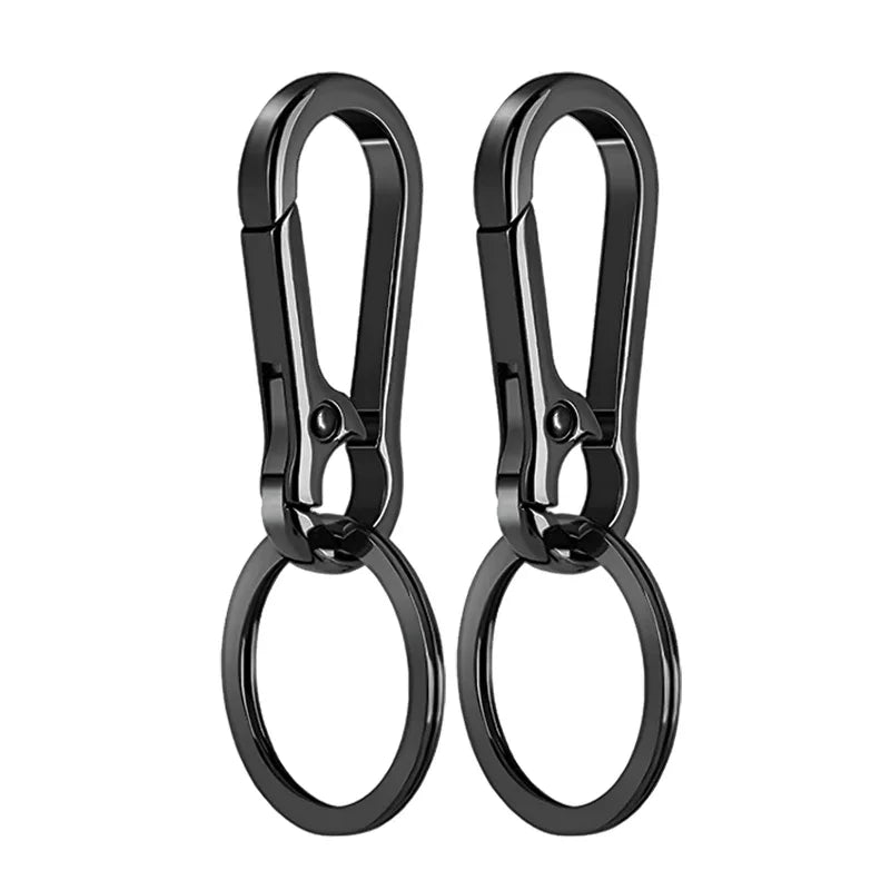 1/5PCS Metal Gourd Buckle Keychain – Strong Carabiner Climbing Hook for Car Keys & Vintage Accessories