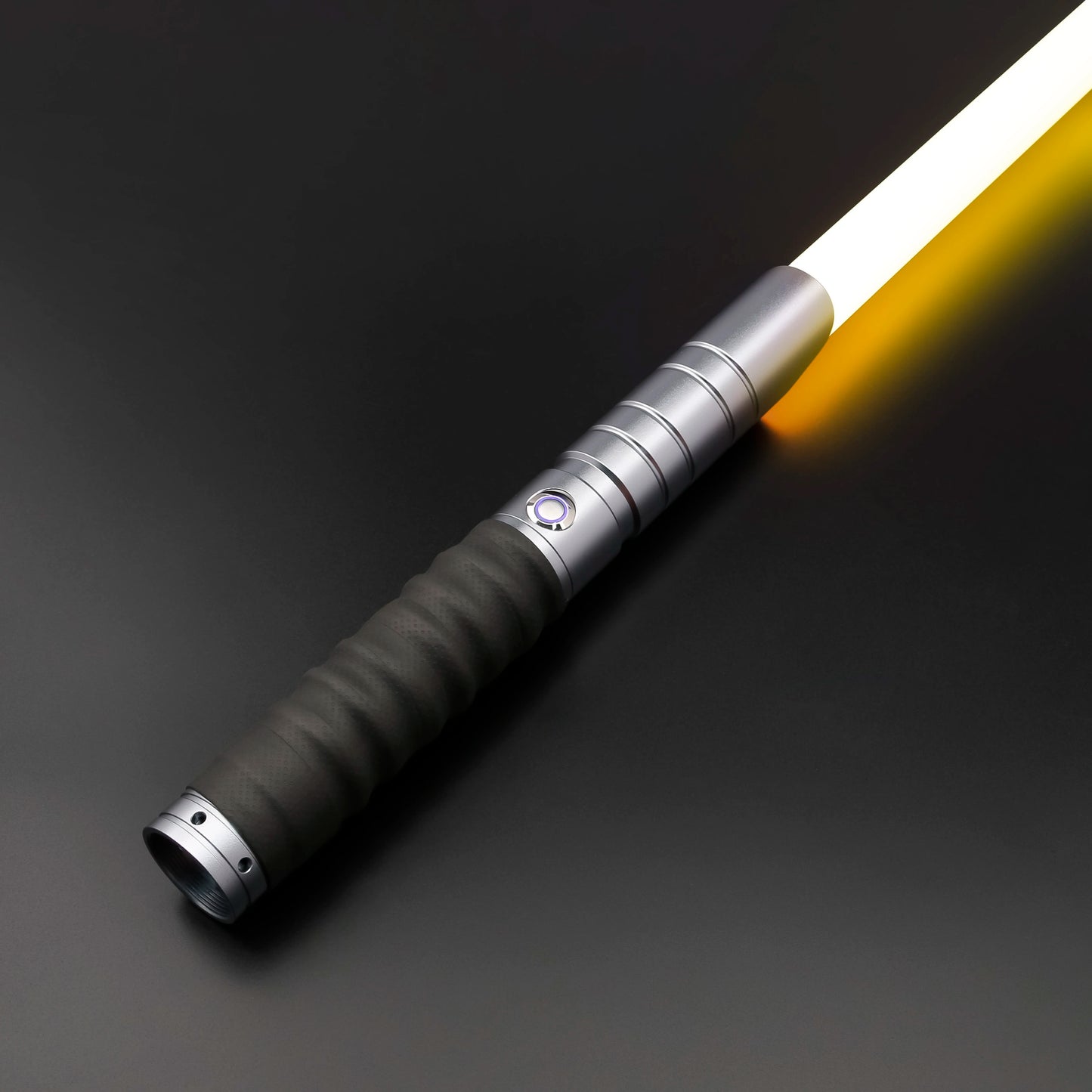 TXQSABER Heavy Dueling Lightsaber – Neo Pixel RGB Laser Saber with Metal Hilt, Smooth Swing Combat Cosplay Luminous Toy for Kids