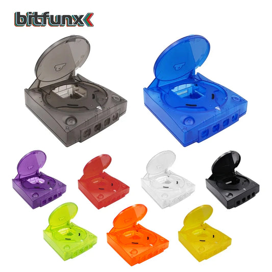 Bitfunx Translucent Replacement Plastic Shell Case for SEGA Dreamcast DC