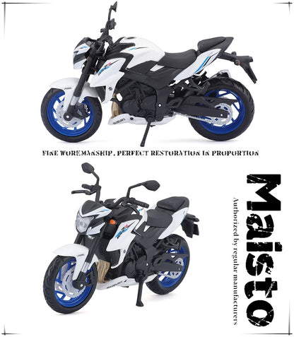 Maisto 1:18 Alloy Motorcycle Model – Yamaha MT-07/MT-10, Ducati, Kawasaki, KTM, Suzuki, BMW