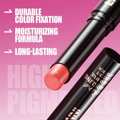 Diamond Pearlescent Lipstick – Waterproof, Long-Lasting Matte Velvet Lipstick with Non-Stick Shine for Sexy Red Lips          Ask ChatGPT
