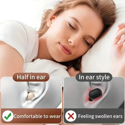 MY001 Mini Wireless Bluetooth In-Ear Earphones – HD Noise Reduction Sleep & Sports Headset with Mic