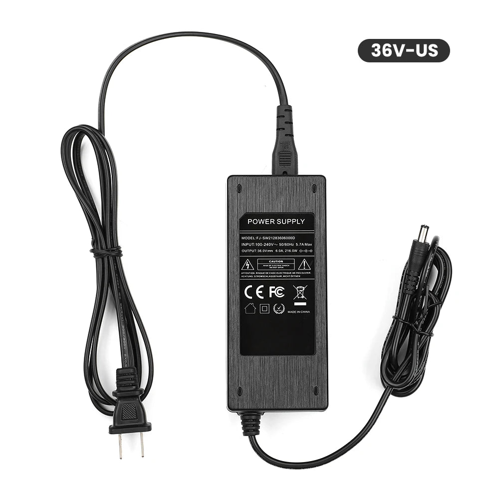 AIYIMA DC36V 6A Power Adapter — Audio Amplifier Power Supply with EU/US Plug