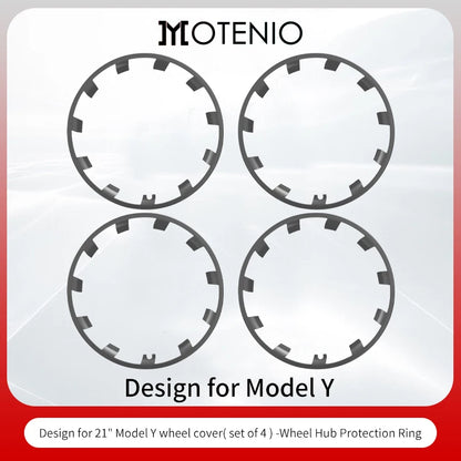Model Y 2020-2024 Tesla 21" Wheel Protector – 4PCS ABS Rim Protection Accessories