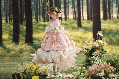 Sakina 1/4 Bariy Flower Jellyfish Resin Ball-Jointed Doll – Fullset Fantasy Art Toy Gift for Girls