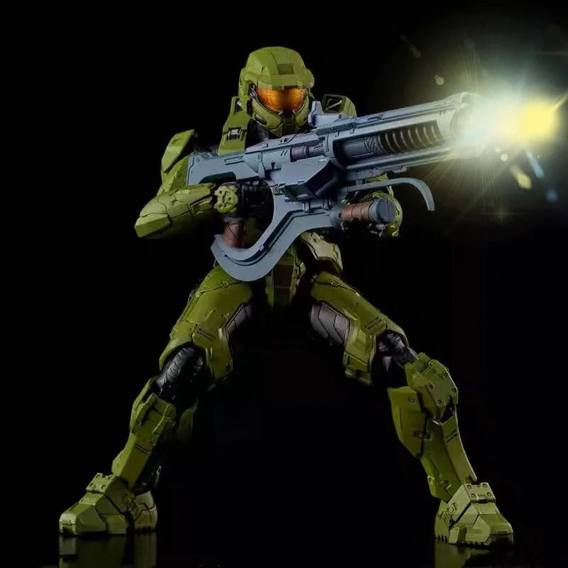 Halo 5: Guardians Master Chief Action Figure - 18cm Infinite Mjolnir Mark VI Gen 3 PVC Collectible, John 117 Movable Model Toy