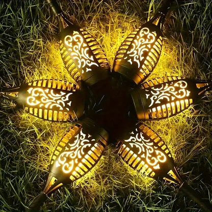 12LED Solar Flame Torch Light: Waterproof Outdoor Garden Decoration - Flickering Light for Lawn, Path, Yard, Patio Floor Lamp