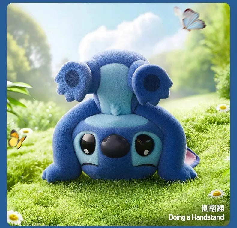 Original Pop Mart Stitch Little Emotion Series Blind Box – Stitch & Lilo Anime Figure, Mystery Box Collectible, Trendy Room Decor & Gift