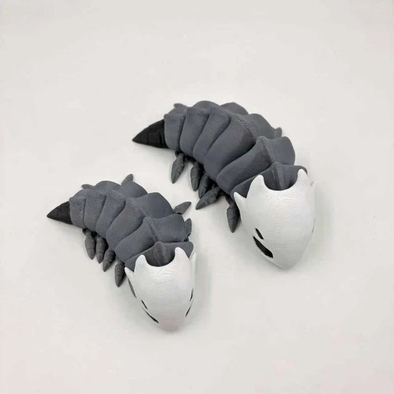3D Printed Hollow Knight Silksong Bell Beast Figurine — Movable Joints Collectible Model Gift for Kids