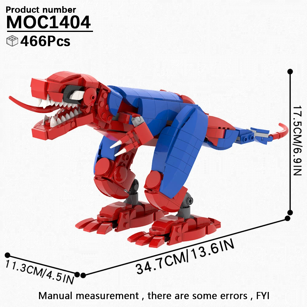 MOOXI Movie Series MOC BrickHeadz Building Blocks Set – DIY Educational Toy for Kids