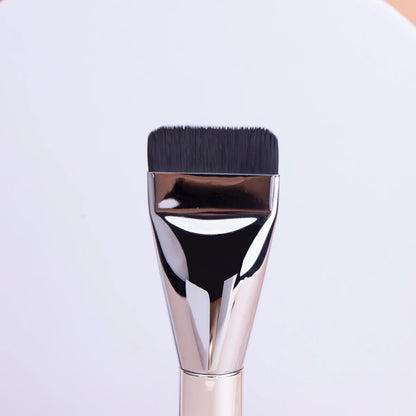 Ultra Thin Foundation Brush – Lightweight Flat Contour Brush for Blending Foundation, Cream, and Makeup