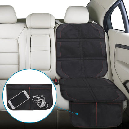 Universal Child Car Seat Cover Protector: Rear Seat Pad for Kids - Foot Cushion for Car Protection, Essential Car Accessories