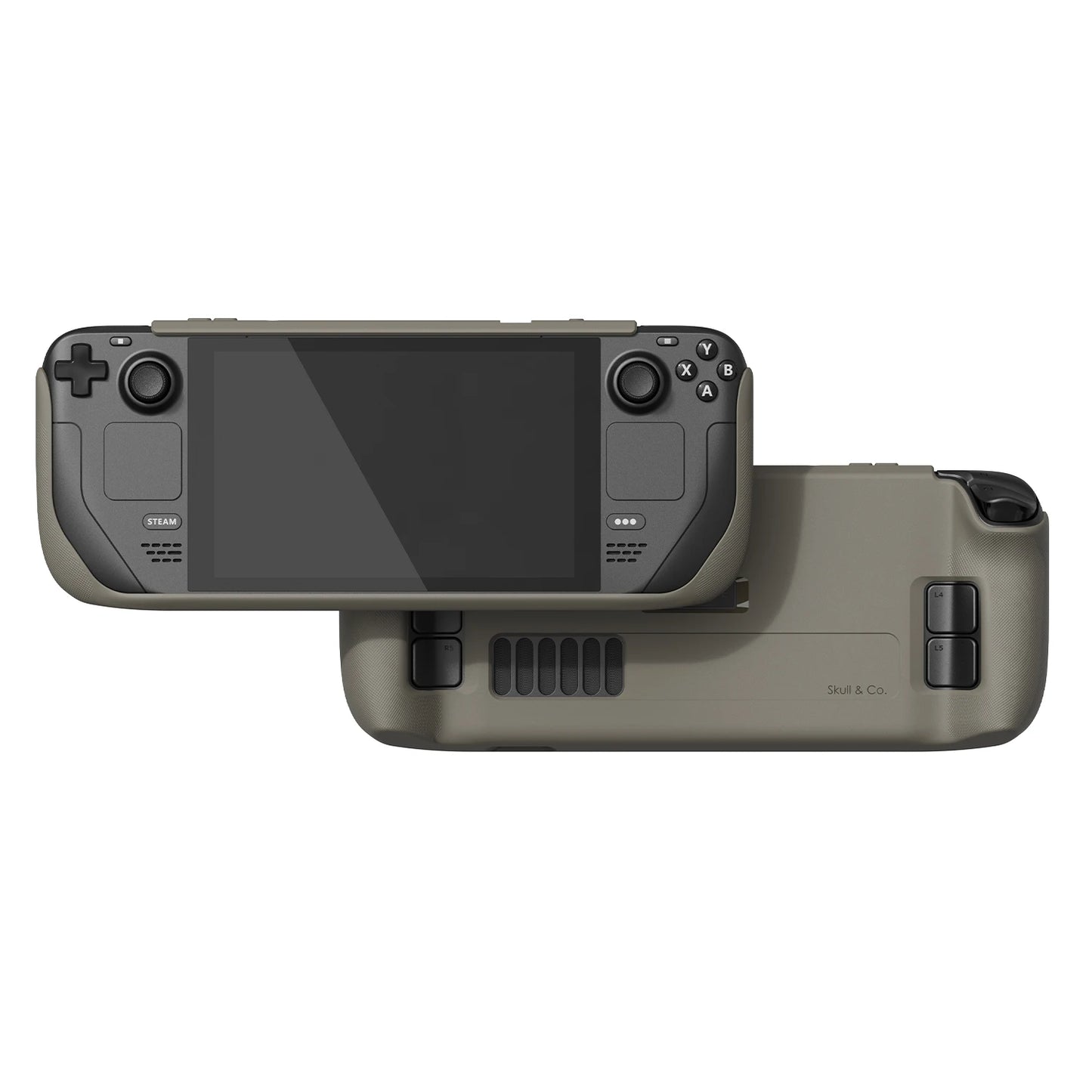 Skull & Co. GripCase SD Protective Cover for Steam Deck – Standable Shell Case with Grip