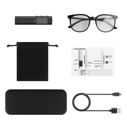 2.7K Glasses Camera – Mini Wearable Outdoor Security Sports DV DVR, WIFI Video Recorder for Driving, Hiking, and Surveillance