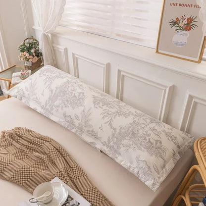 Rectangle Lace Pillowcase - 48×120/150/180cm Long Cushion Cover for Home Decor Pillows