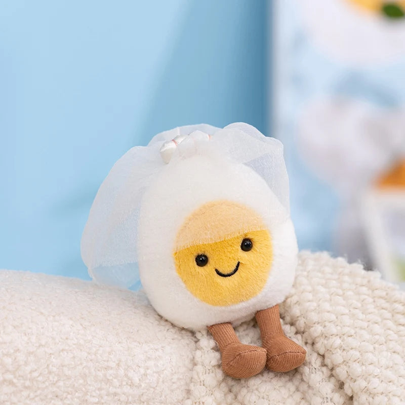 Cute Dessert Plush Toys – Soft Cake, Waffle, Pancake, Macaron, Éclair Stuffed Dolls for Kids Gift & Home Decor