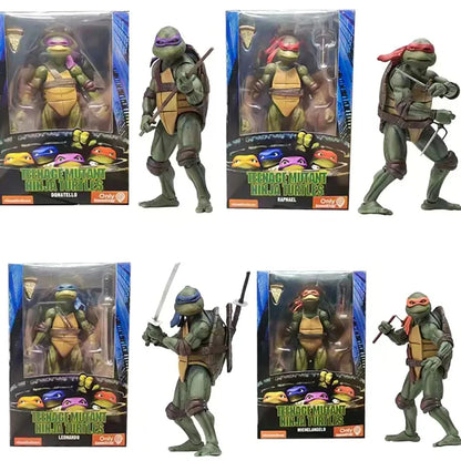 Ninja Turtle NECA 1990 Film Version Anime Figure – Limited Edition PVC Action Model Statue, Birthday Gift Ornament