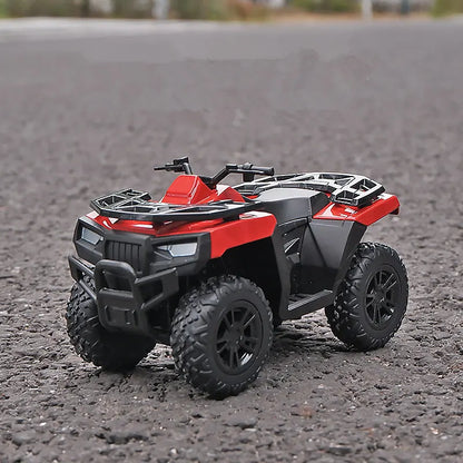 1:36 Alloy ATV Motorcycle Model – Diecast Metal Off-Road Beach Bike Toy Simulation for Kids Gift