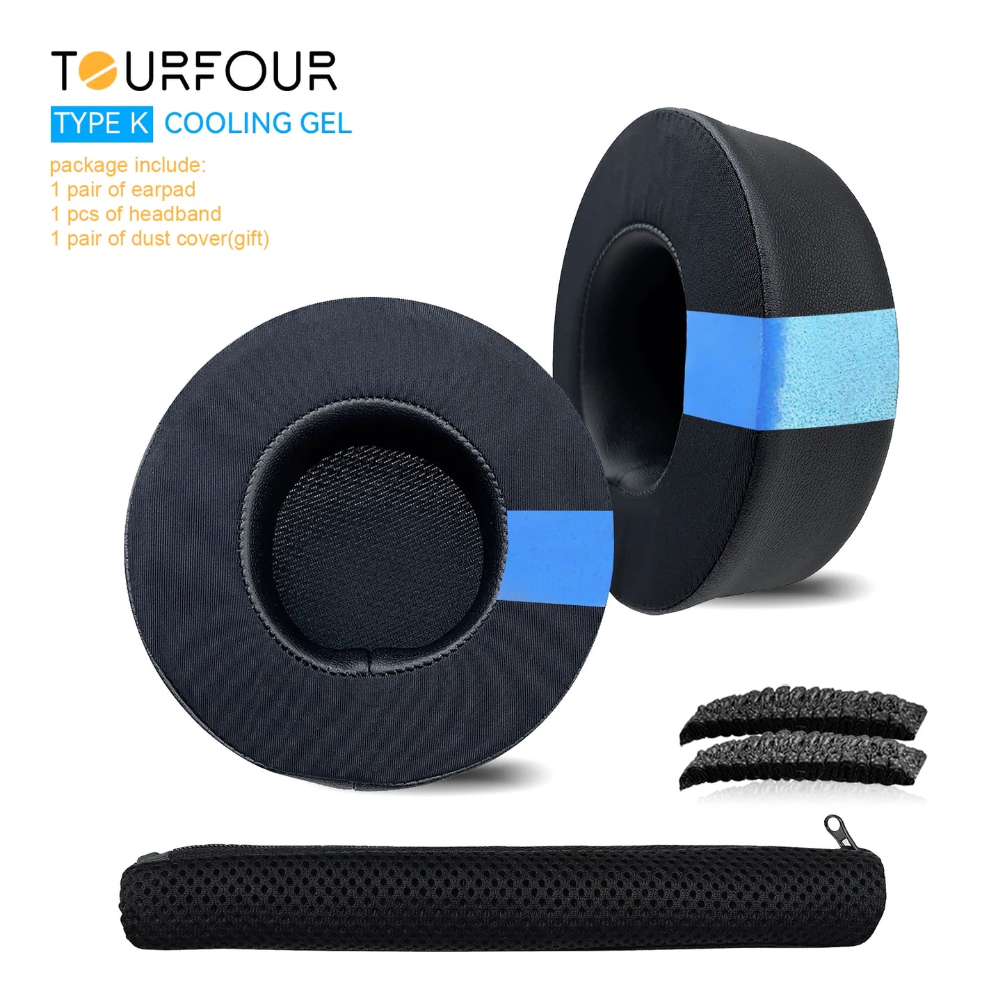 TOURFOUR Replacement Earpads for Corsair Virtuoso RGB Headphones – Compatible with Wireless SE & XT Models Ear Cushions