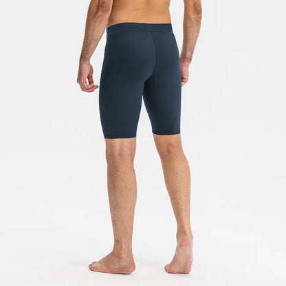 Men’s Gym Compression Shorts – Breathable Quick-Dry Fitness & Bodybuilding Training Jogger Shorts, Elastic Sports Activewear