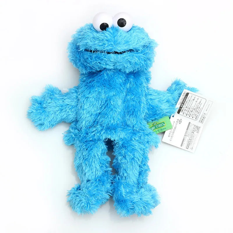 Sesame Street Elmo Hand Puppet - Large Soft Plush Cartoon Toy for Kids, Birthday & New Year Gifts