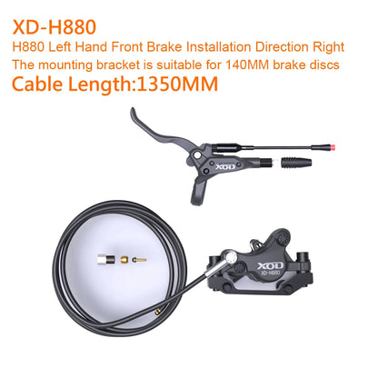XOD H800/H880 Hydraulic Disc Brake - Hydraulic Oil Brake System for KUKIRIN G2 Master, G2 MAX and G2 Pro Electric Scooters