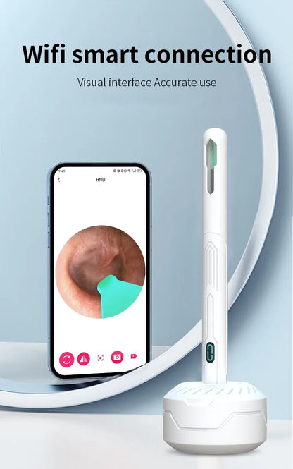 Ear Cleaner with Camera Set – HD Otoscope, USB-C Charging Endoscope, Wax Removal Tool & Earpick, NK3 Pro Ear Cleaning Set