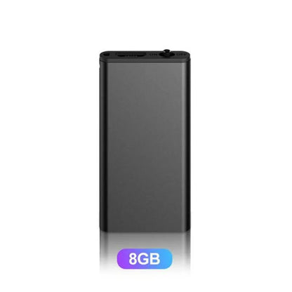 Ultra-Thin Mini Voice Recorder — Professional Sound-Activated HD Dictaphone with Noise Reduction & Portable MP3 Player
