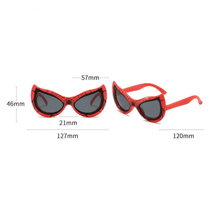 Kids Cartoon Sunglasses - UV400 Trendy Summer Eyewear for Children, Anti-Reflective Outdoor Sun Glasses