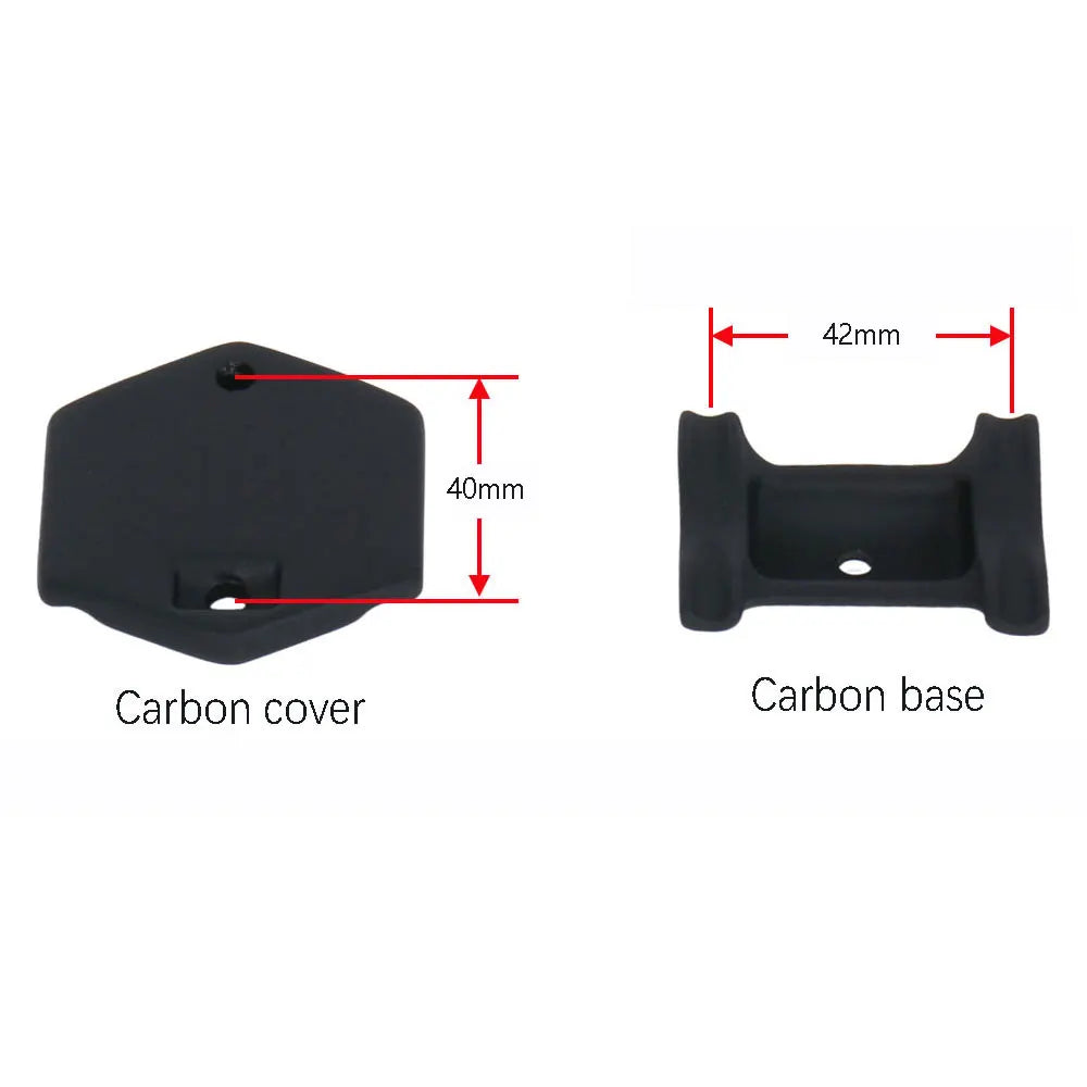 ELITAONE Carbon Fiber Bicycle Seat Post Base Cover Screw - Durable Replacement Part
