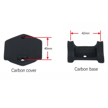 ELITAONE Carbon Fiber Bicycle Seat Post Base Cover Screw - Durable Replacement Part