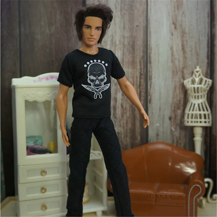 High-Quality 30cm Doll Dress — Clothes for Babi & Ken Dolls, Perfect Birthday & Christmas Gift for Girls