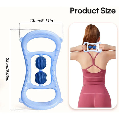 Trigger Point Roller Massager – Deep Tissue Self-Massage Tool for Forearm, Elbow, Hand, Arm & Leg Muscle Pain Relief