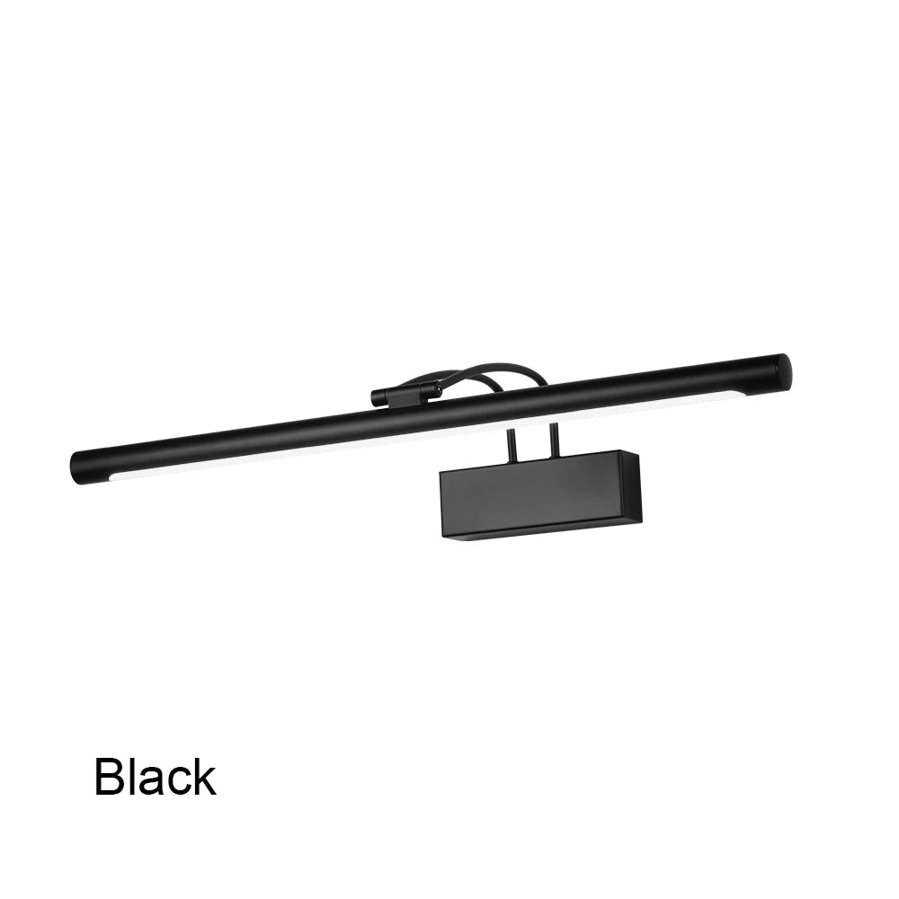 LED Bathroom Wall Light – Black Copper 8W Modern Wall Sconce AC85-265V Interior Picture Lamp