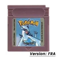 Pokemon GBC Game Cartridge — Red, Blue, Crystal, Gold, Green, Silver, Yellow 16-Bit for GB/SP