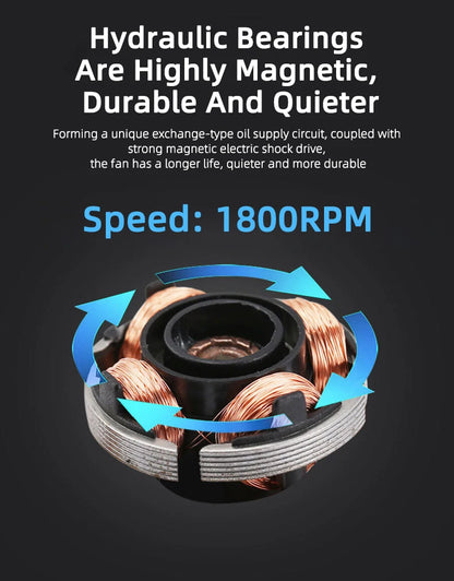 TEUCER CPU Cooler — 2-4 Heat Pipe Radiator with 3-Pin PWM Silent RGB Fan for Intel LGA 1700/1150/1155/1156/1366 & AMD AM2/AM3/AM4