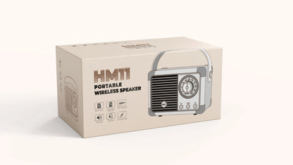 Wireless Portable Bluetooth Speaker — Mini Subwoofer Music Box with Hands-Free Function