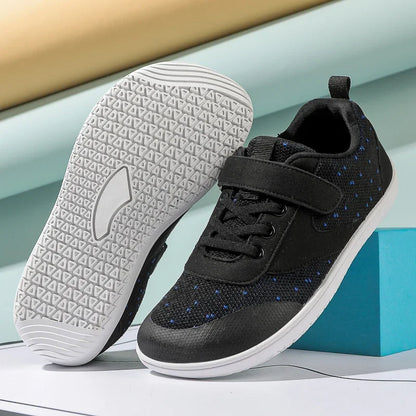 Wide Barefoot Shoes for Little & Big Kids – Boys & Girls Minimalist Sneakers, Lightweight Non-Slip Walking & Skate Flats