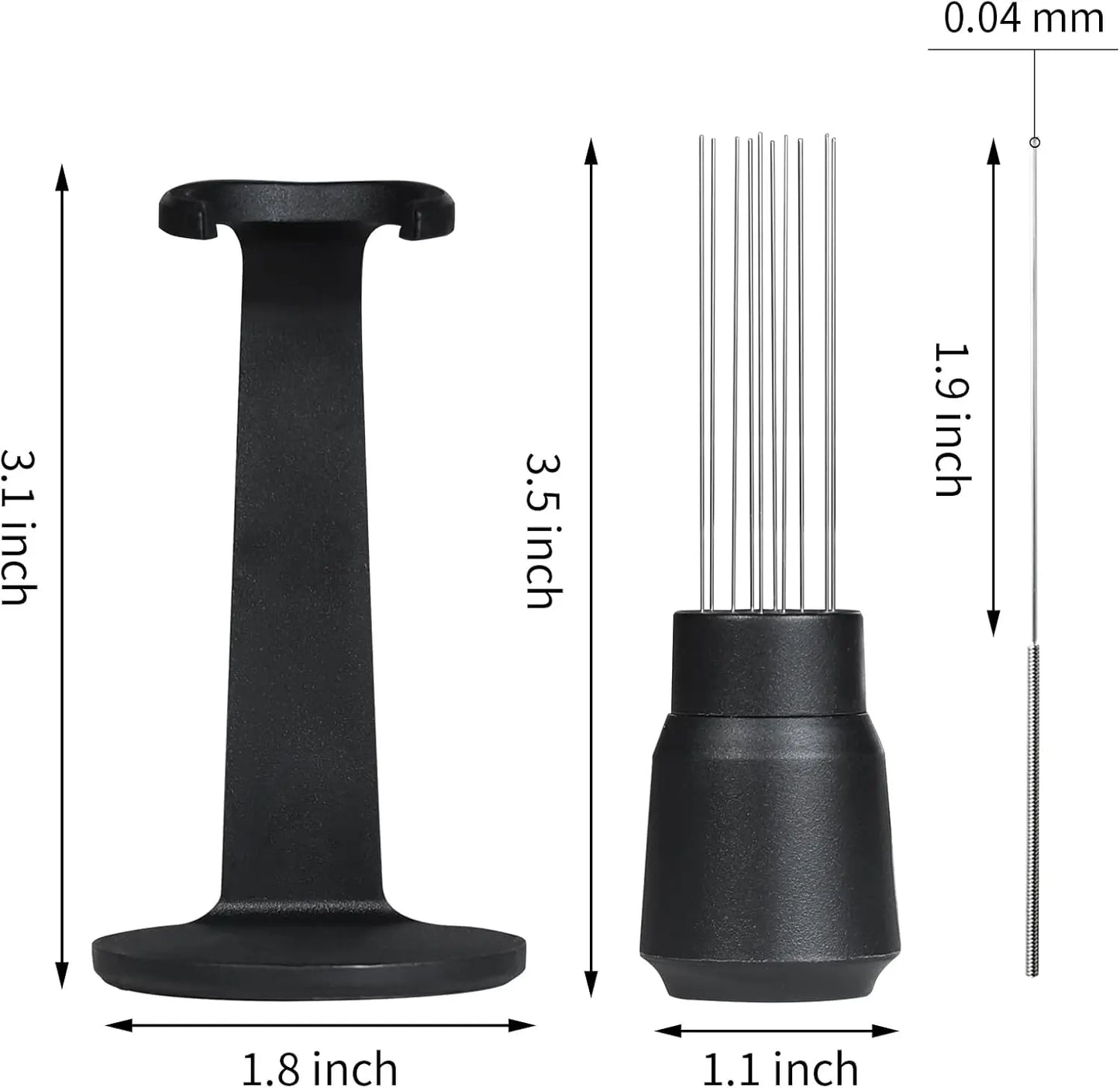 Upgraded WDT Tool for Breville Barista – Espresso Needle with Powerful Magnet & Replacement Needle