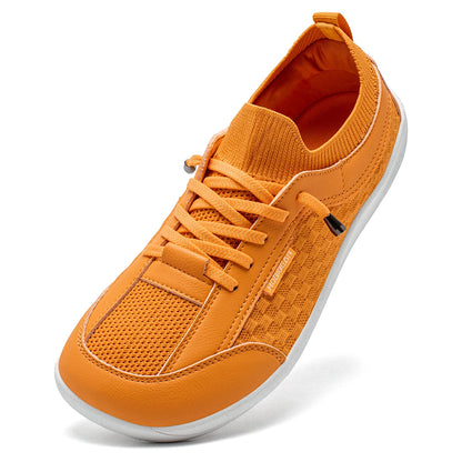 HOBIBEAR Barefoot Shoes — Men & Women Slip-On Wide Toe Walking Sneakers, Lightweight Breathable Minimalist Zero Drop Shoes