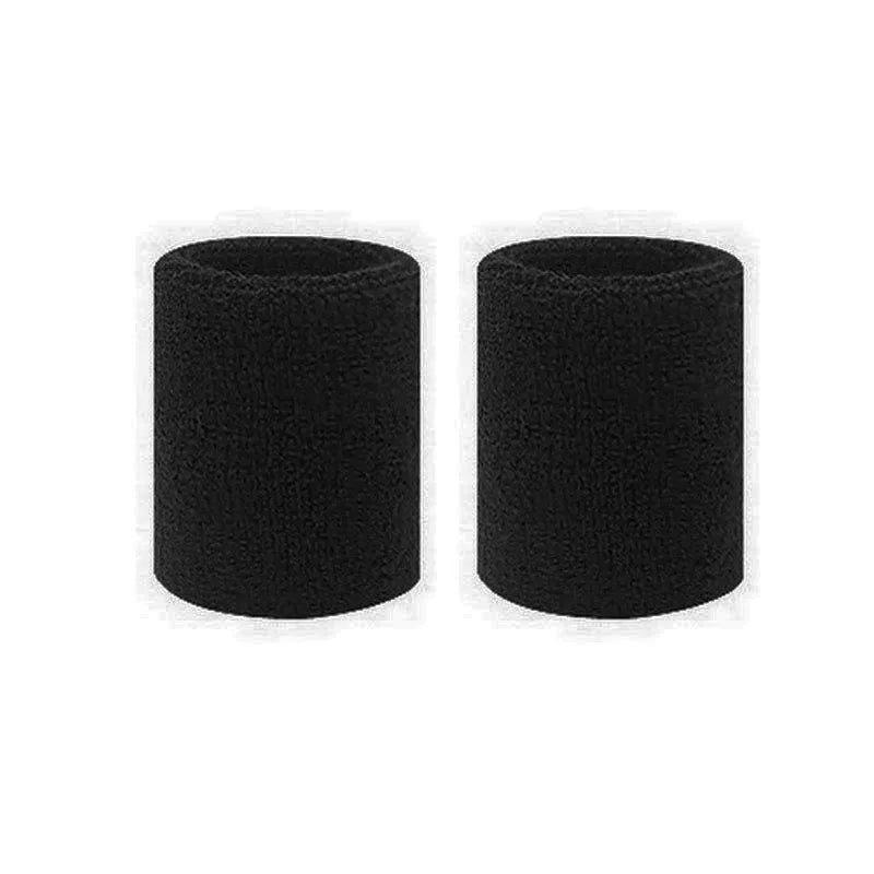 2PCS Sports Wristbands – Tennis & Fitness Sweat Bands for Basketball, Volleyball, Padel with Wrist Guard Cuffs