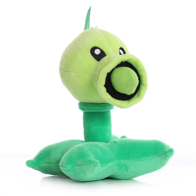 Plants vs Zombies 2 Plush Toys — Peashooter & Sunflower Stuffed Dolls Anime PVZ Gift for Kids