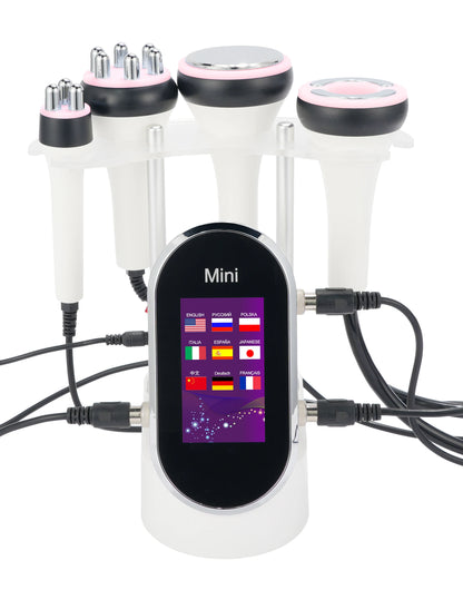 4-in-1 Facial Care Ultrasonic Cavitation Machine — 40K Lipo Slimming & Skin Lifting Device