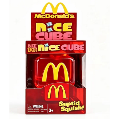 Schylling NeeDoh Nice Cube - Sensory Squishy Fidget Toy for Stress Relief and Focus