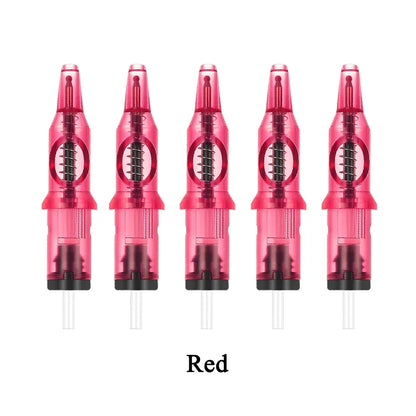 10/5PCS Ballpoint Cartridge Tattoo Needles — Practice Needles for Beginners & Designer Drawing with Tattoo Pen Machine