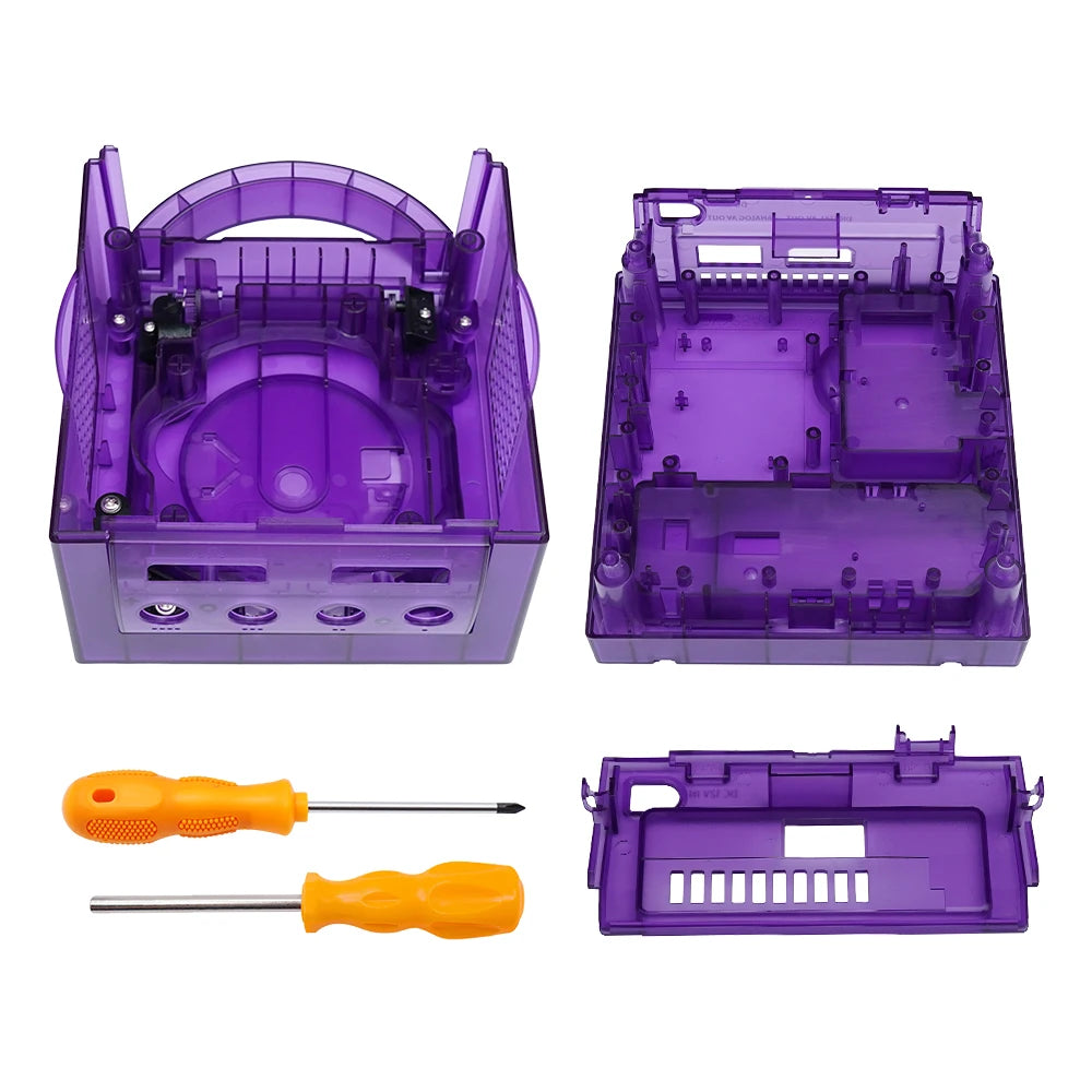 Bitfunx GameCube Replacement Shell - Housing Case for Nintendo NGC DOL-001 & DOL-101 Consoles