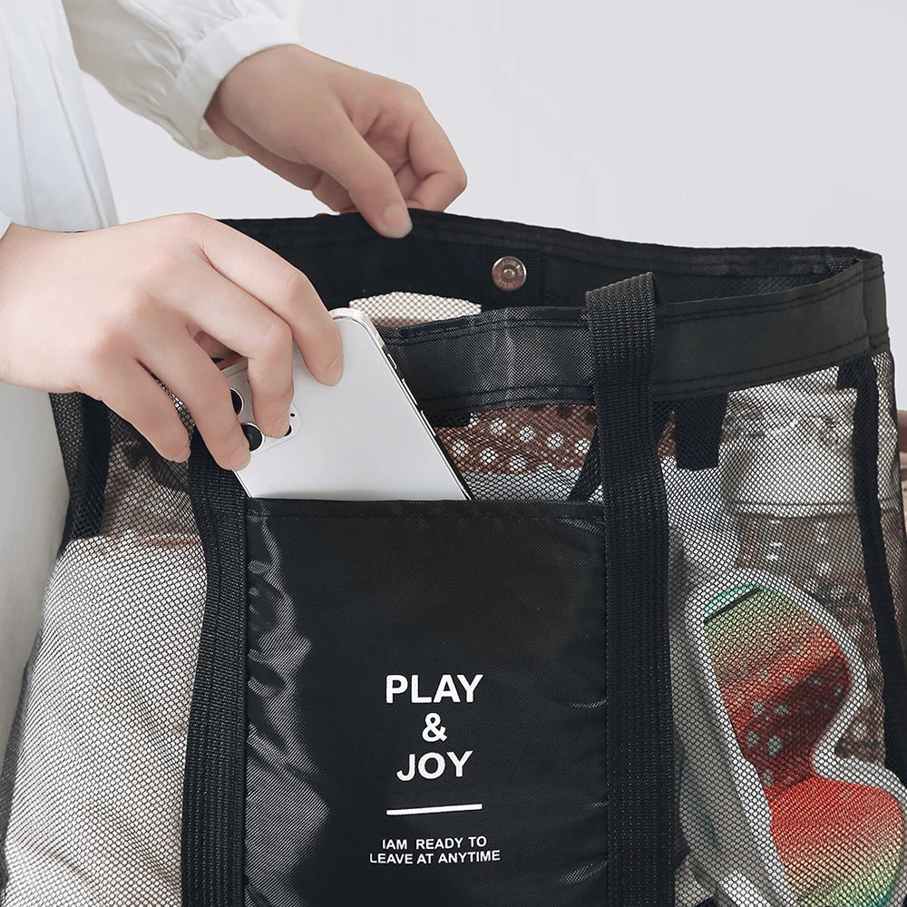 Multi-Functional Waterproof Bento Bag - Swimming, Travel Storage, Beach Bag, Insulated Double-Layer Picnic Ice Bag